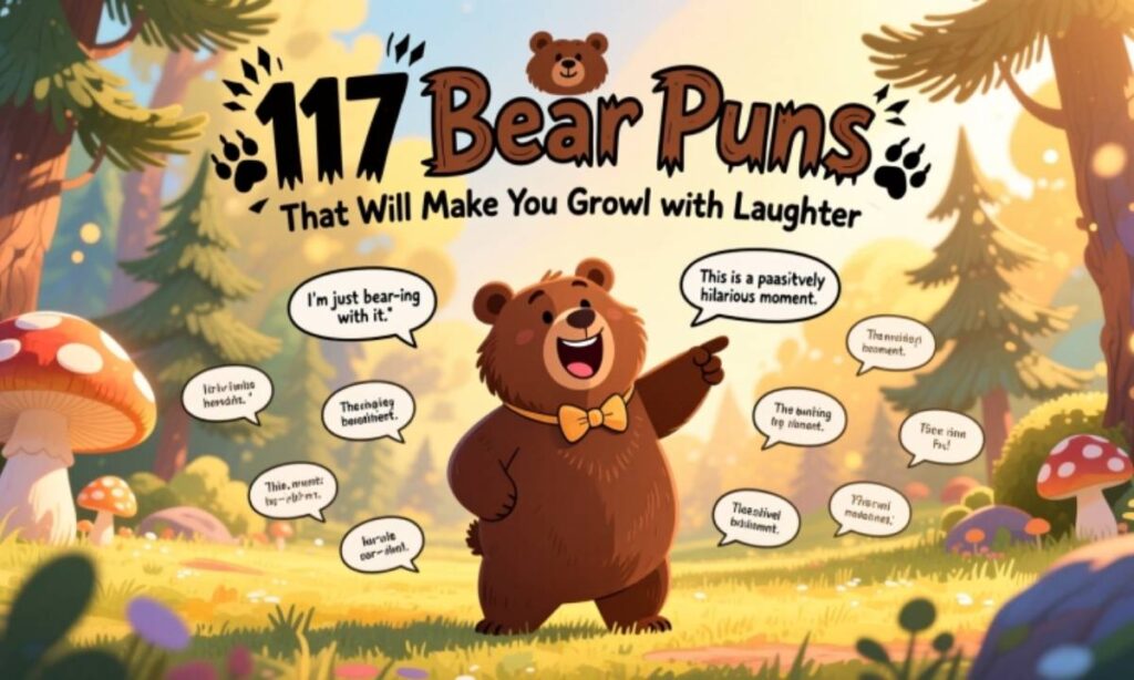117 Bear Puns That Will Make You Growl with Laughter