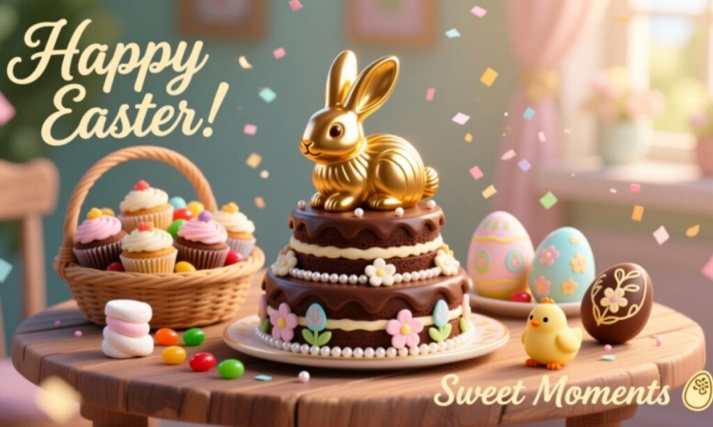 Food & Chocolate Easter Captions 🍫🍰 🥚🔍