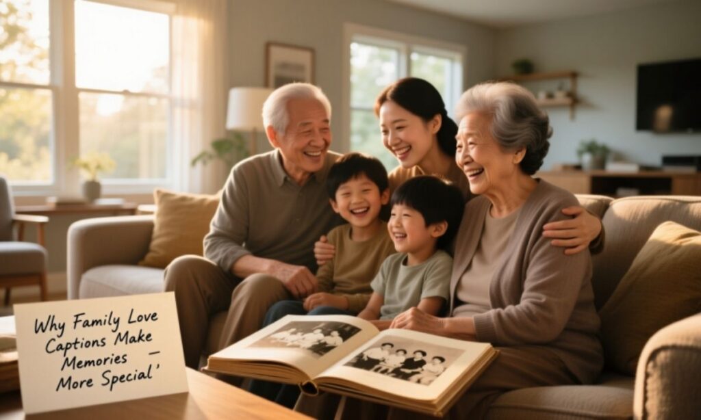 Why Family Love Captions Make Memories More Special
