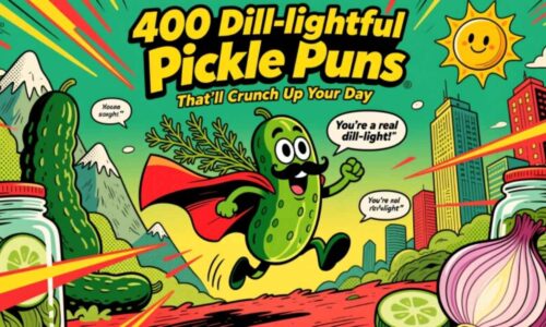 400 Dill-lightful Pickle Puns That’ll Crunch Up Your Day