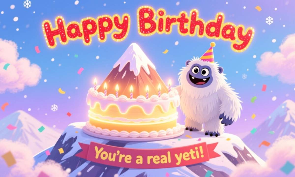 Yeti Birthday Puns