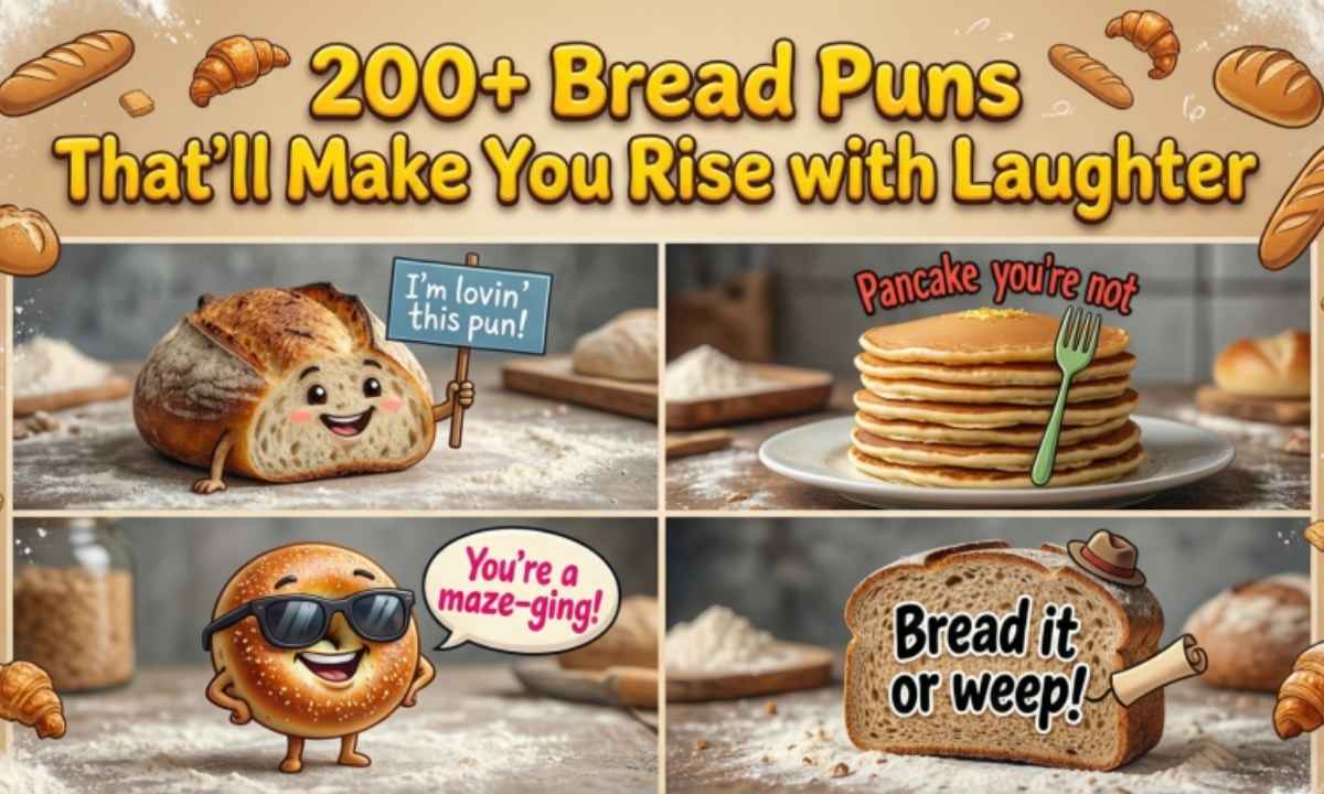 200+ Bread Puns That’ll Make You Rise with Laughter
