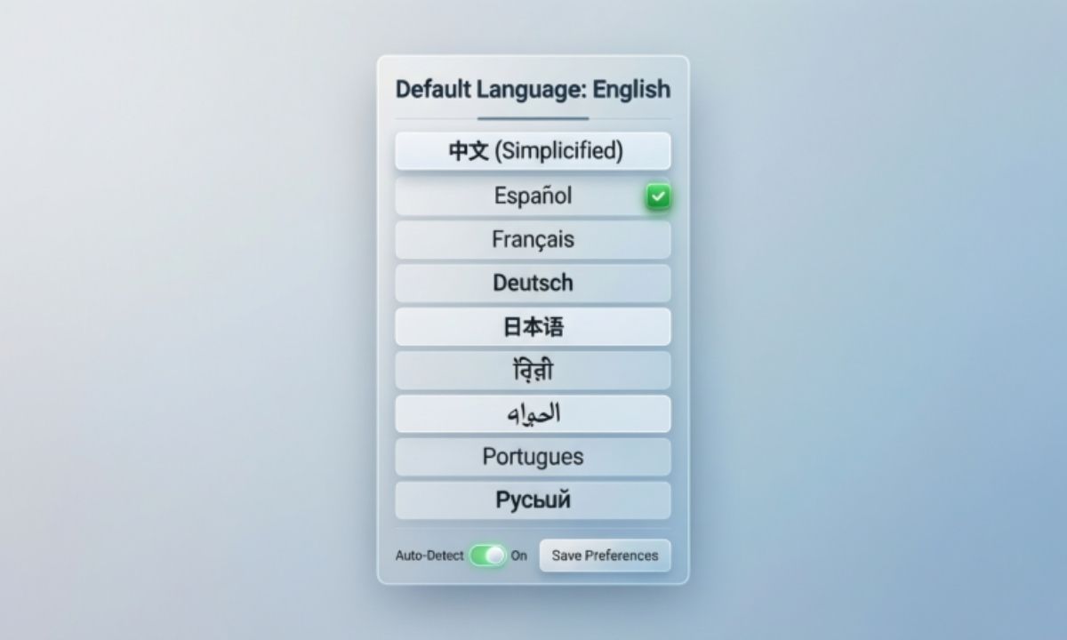 Customizing Language Preferences for Closed Caption