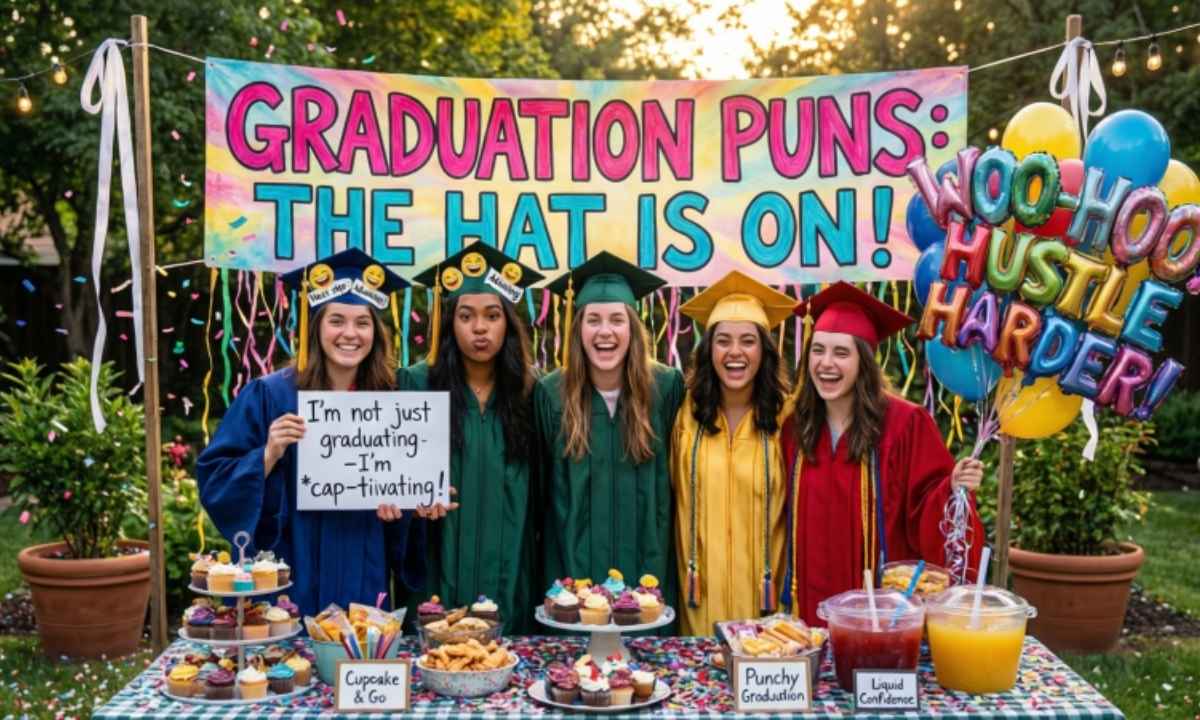 Graduation Party Puns