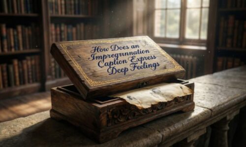 How Does an Impregnation Caption Express Deep Feelings