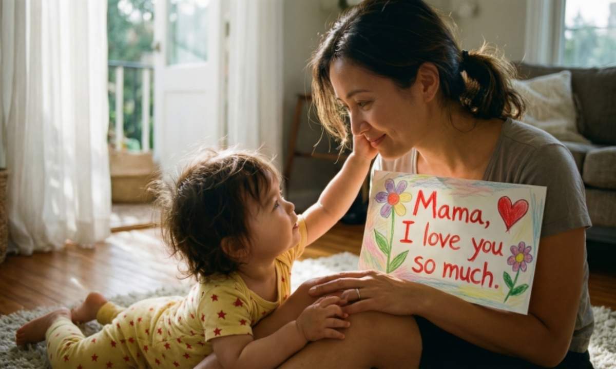 How Words in a Mother's Day Caption Touch a Mother's Heart