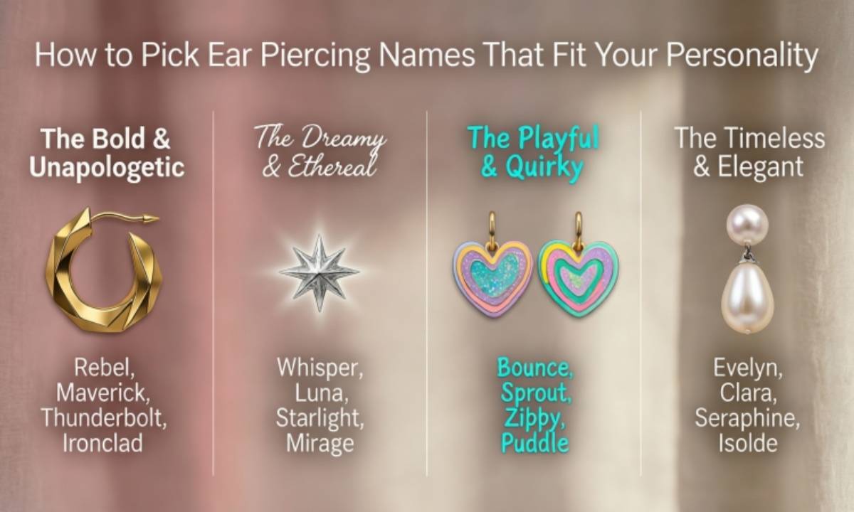 How to Pick Ear Piercing Names That Fit Your Personality