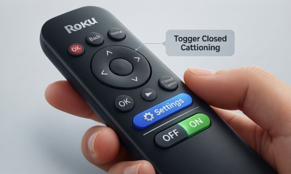 How to Turn Off Closed Caption on Roku Using the Remote