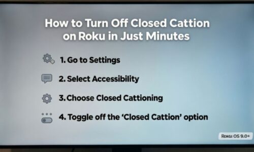 How to Turn Off Closed Caption on Roku in Just Minutes