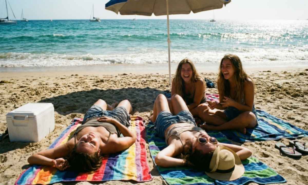 Learning from Viral Beach Photo Captions