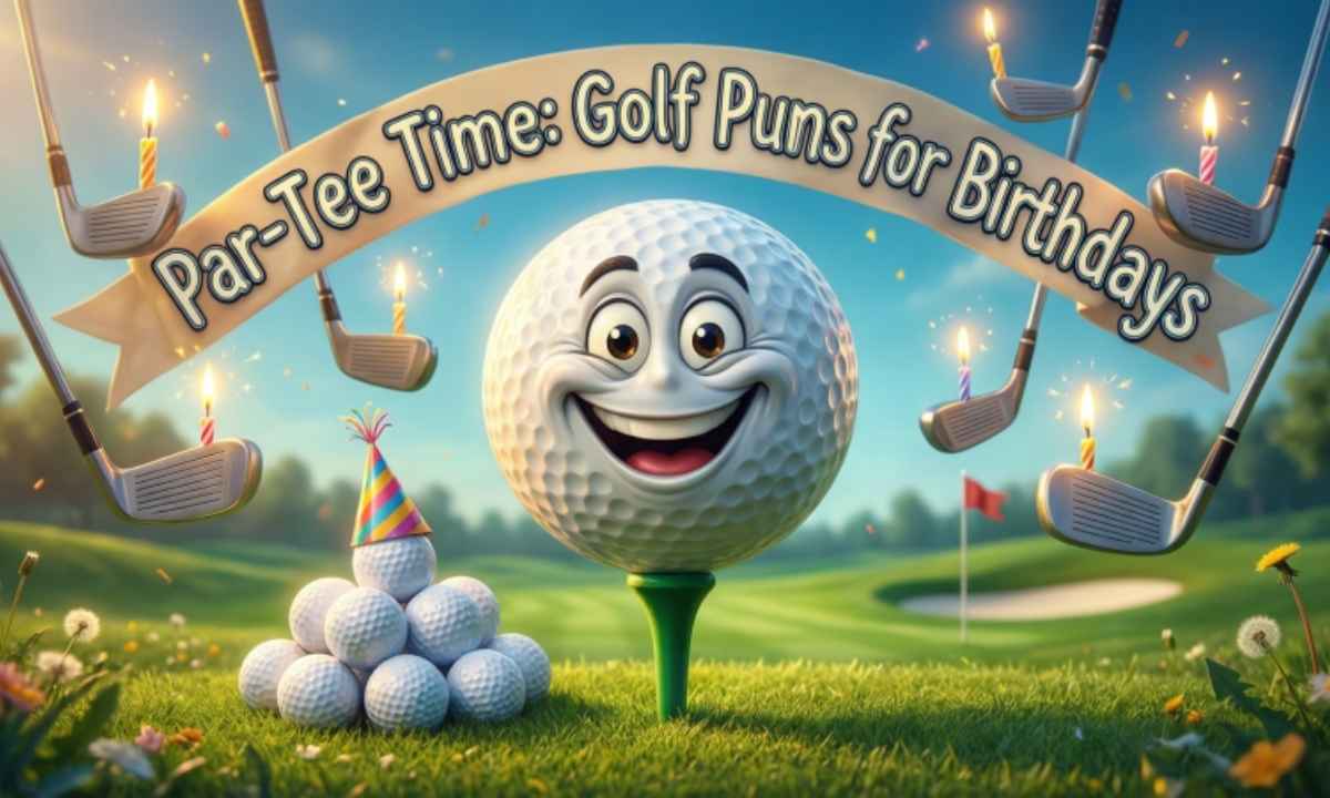 Par-Tee Time: Golf Puns for Birthdays