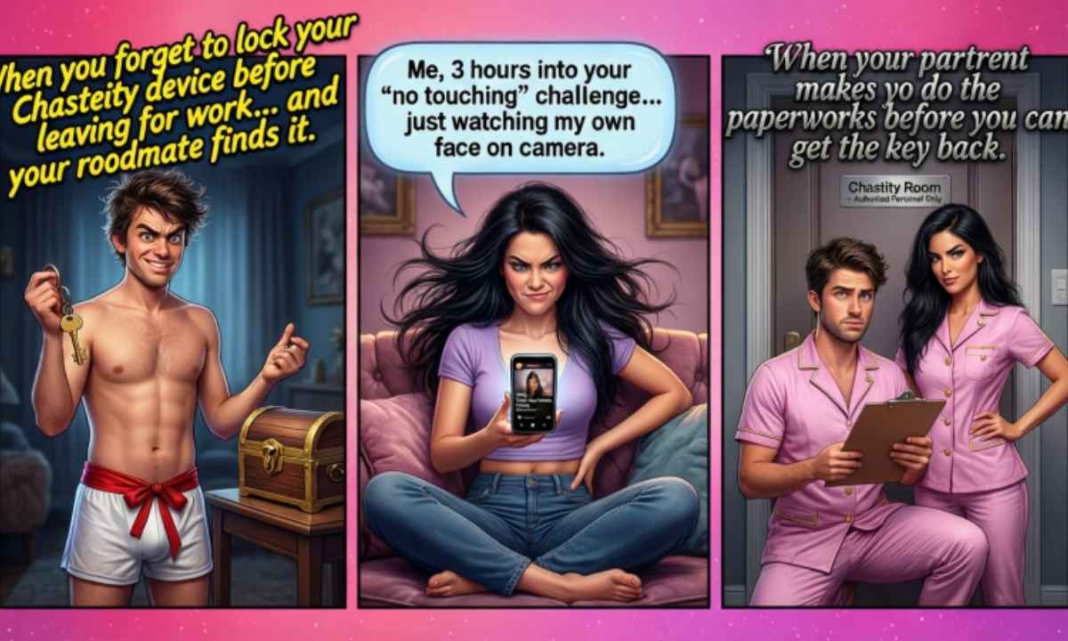 Real-Life Examples of Viral Sissy Chastity Captions