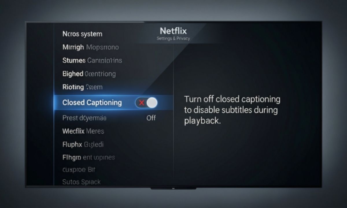 Turn Off Closed Caption on Roku for Streaming Apps Like Netflix