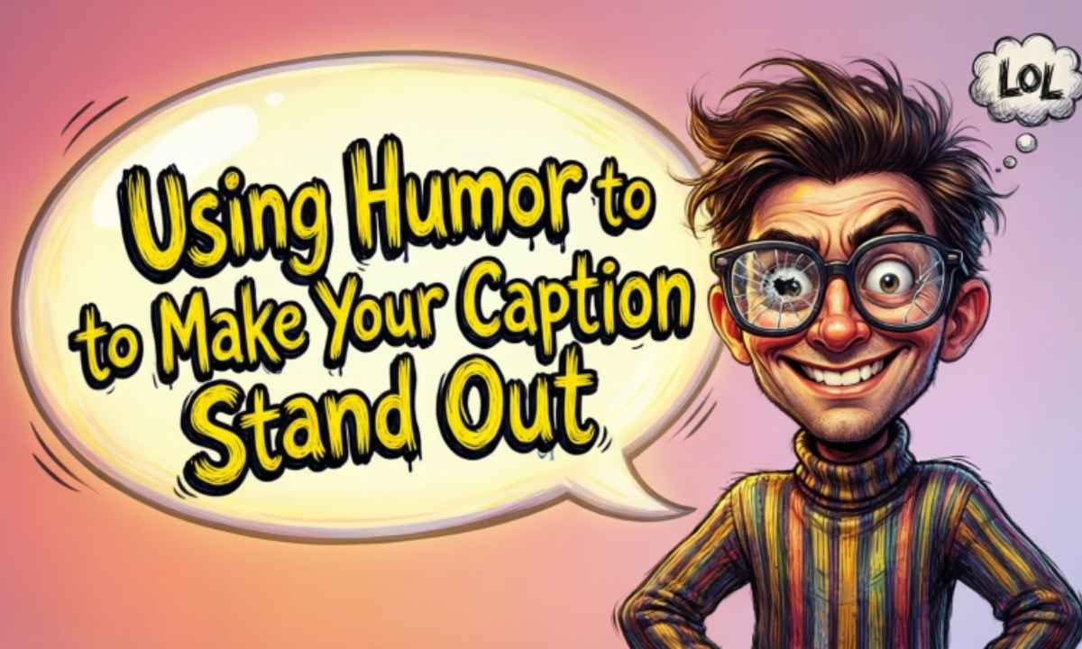 Using Humor to Make Your Caption Stand Out