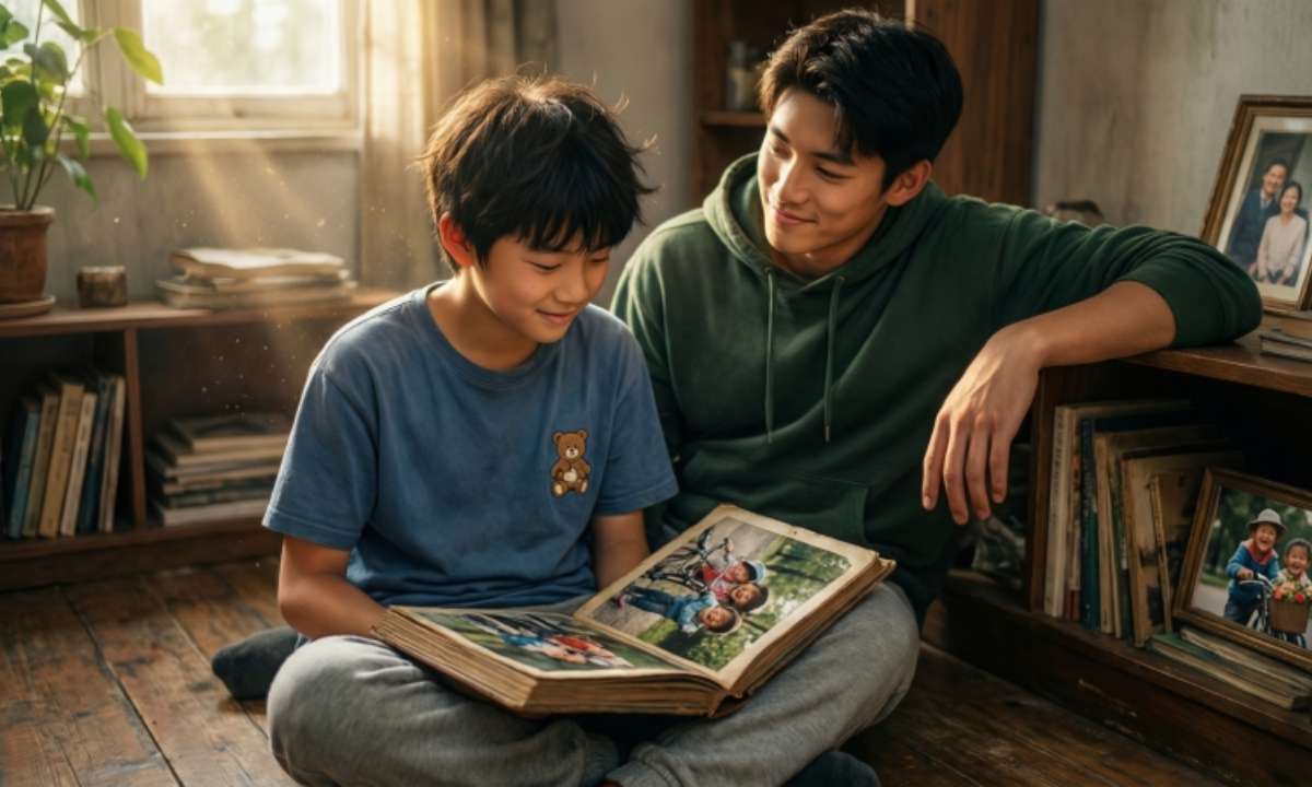 Using Memories to Create a Short Caption for Brother Love