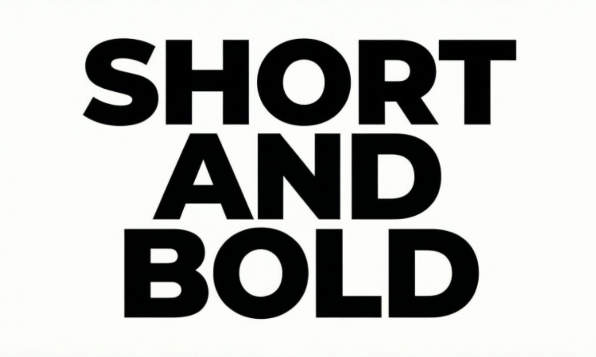 Using Short and Bold Words for Maximum Impact