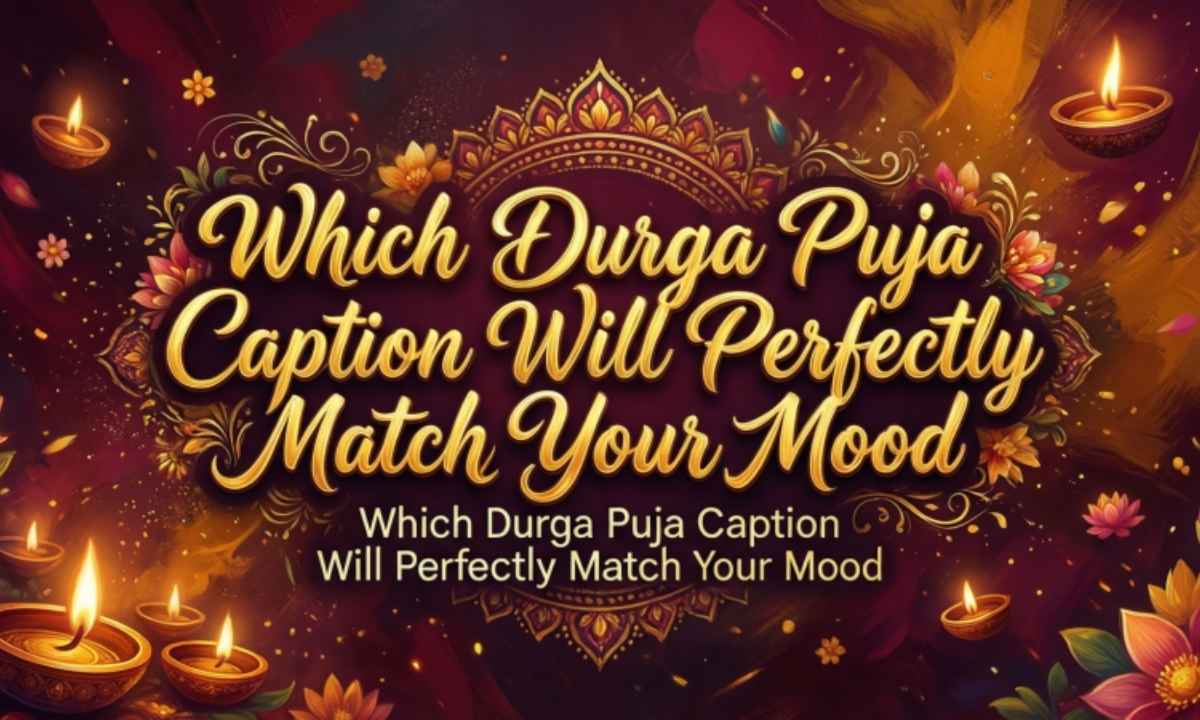 Which Durga Puja Caption Will Perfectly Match Your Mood