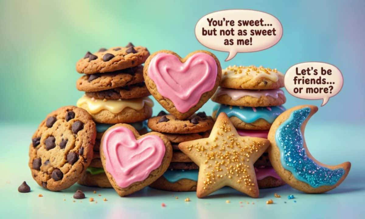 Why Cookie Puns Work So Well in Friendly and Romantic Talks