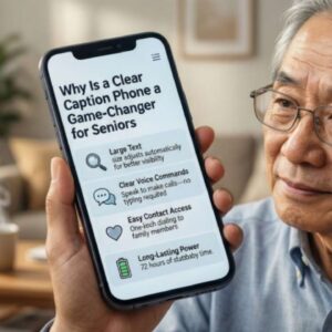 Why Is a Clear Caption Phone a Game-Changer for Seniors