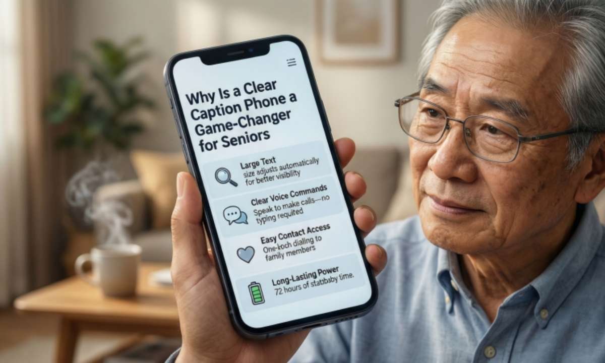Why Is a Clear Caption Phone a Game-Changer for Seniors