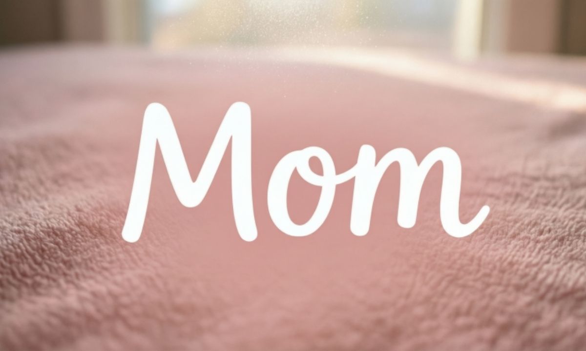 Why a One Word Caption for Mom Speaks Volumes